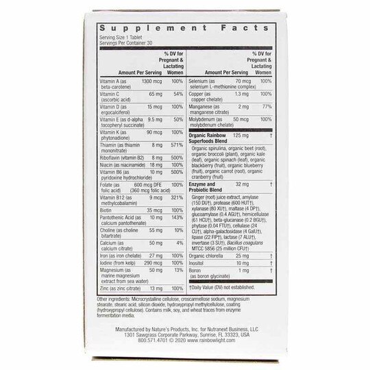Prenatal One Multivitamin, RBL